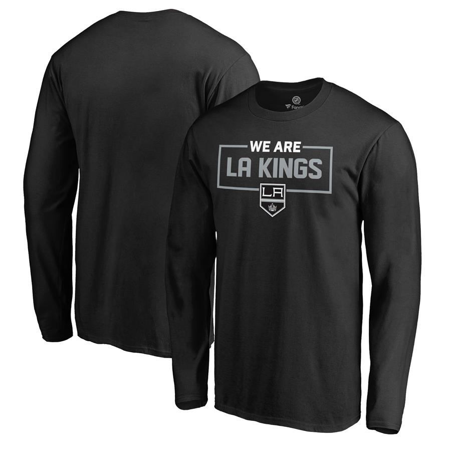 Los Angeles Kings Fanatics Branded Iconic Collection We Are Long Sleeve T-Shirt - Black