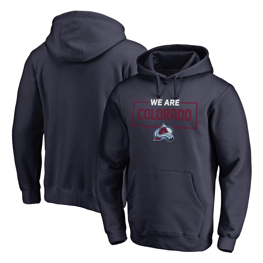 Худи Colorado Avalanche Fanatics Branded Iconic Collection We Are (тёмно-синий)