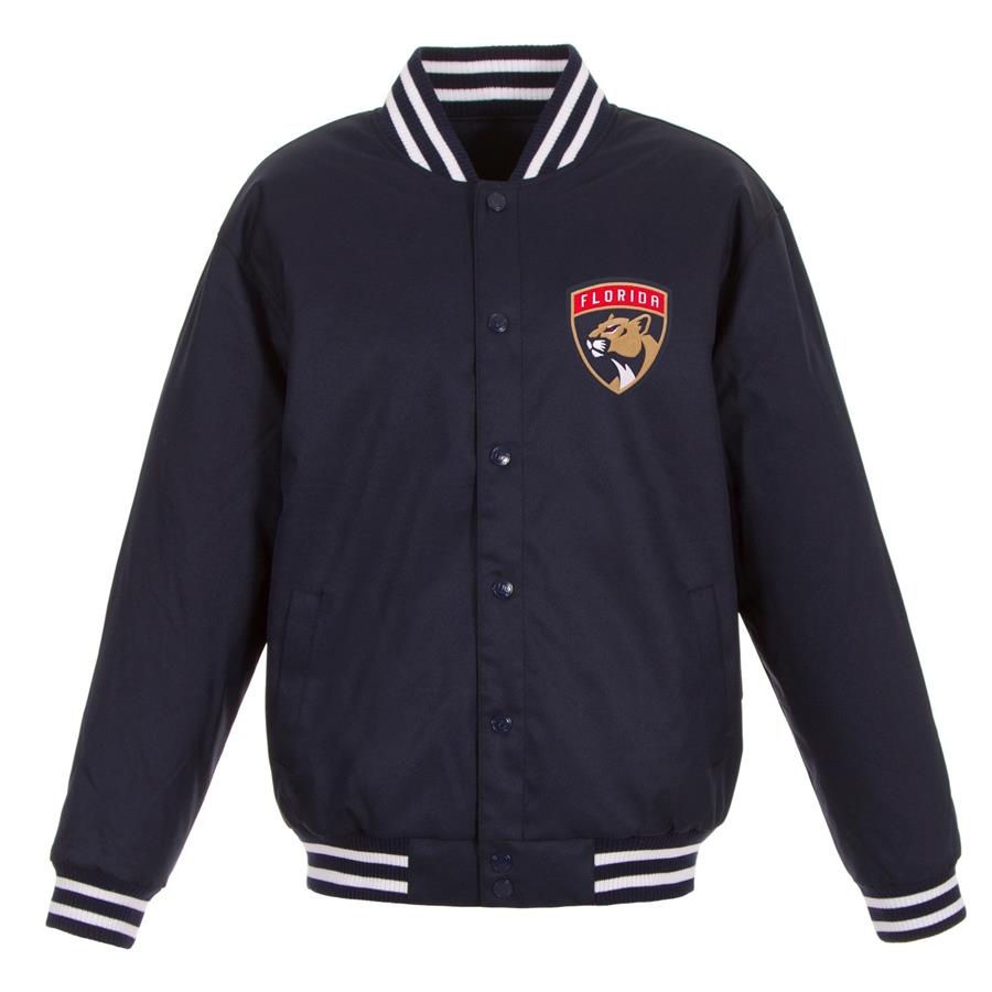 Куртка Florida Panthers JH Design Front Hit Poly Twill (тёмно-синий)