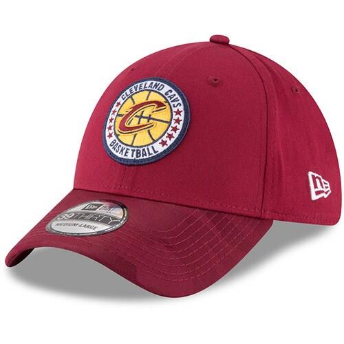Cleveland Cavaliers New Era 2018 Tip Off Series 39THIRTY Flex Hat - Wine
