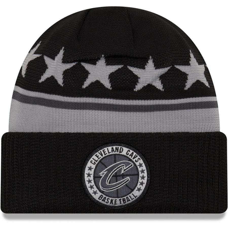 Cleveland Cavaliers New Era 2018 Tip Off Series Cuffed Knit Hat - Black