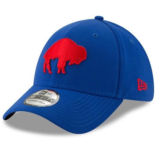 Buffalo Bills New Era Team Classic Throwback 39THIRTY Flex Hat - Royal