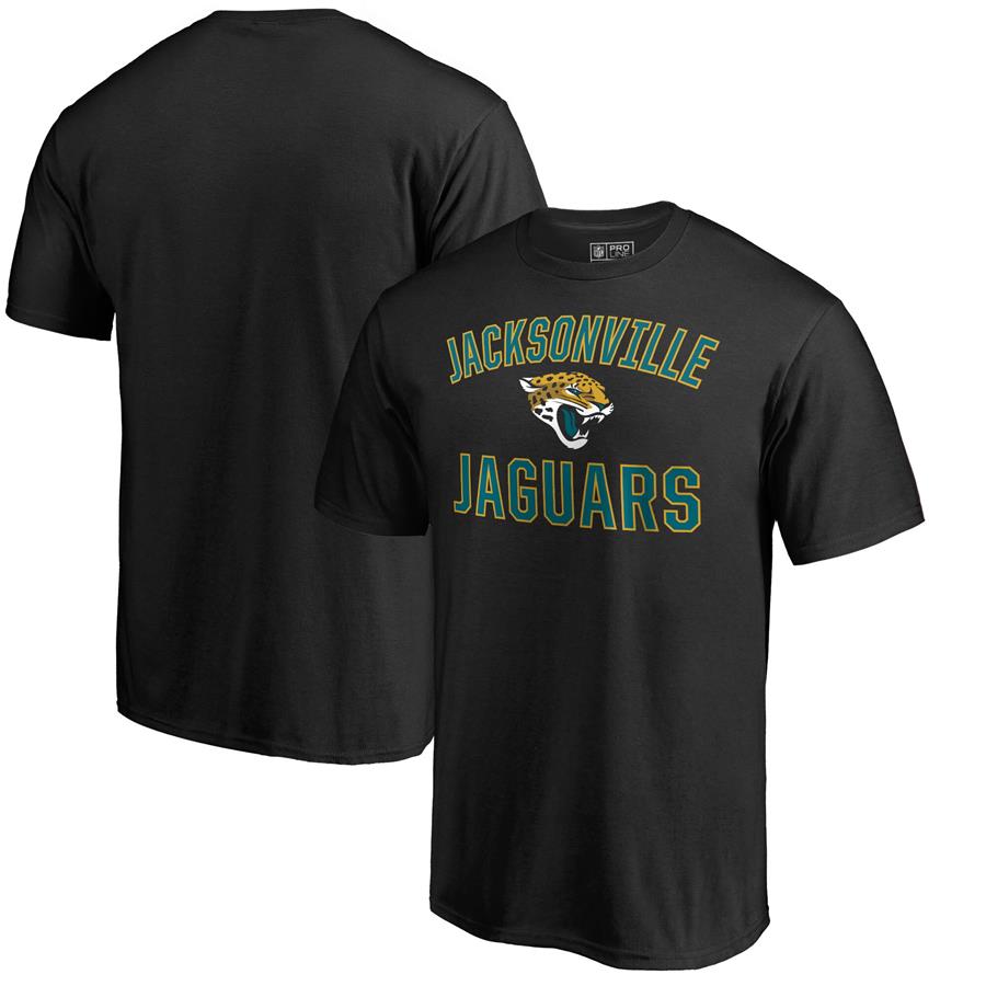 Jacksonville Jaguars NFL Pro Line by Fanatics Branded Victory Arch T-Shirt - Black