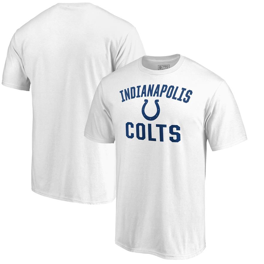 Indianapolis Colts NFL Pro Line by Fanatics Branded Victory Arch T-Shirt - White