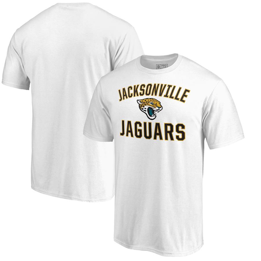 Jacksonville Jaguars NFL Pro Line by Fanatics Branded Victory Arch T-Shirt - White