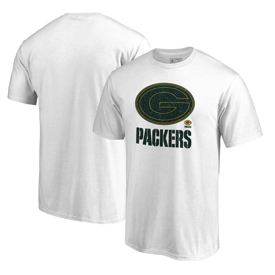 Green Bay Packers NFL Pro Line by Fanatics Branded Training Camp Hookup T-Shirt - White