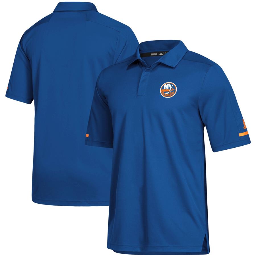 New York Islanders adidas Game Day climalite Polo - Royal