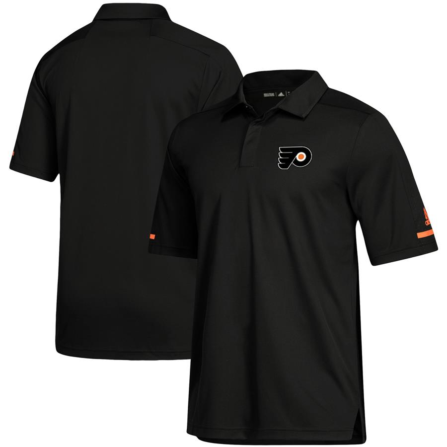 Philadelphia Flyers adidas Game Day climalite Polo - Black