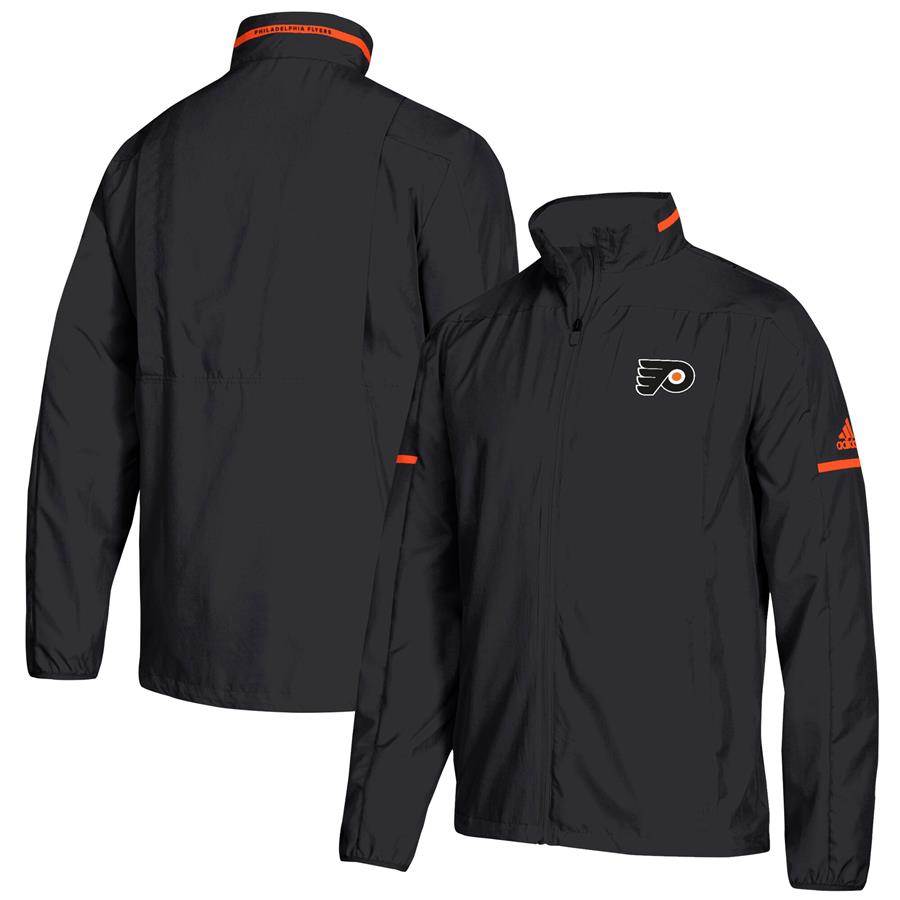 Philadelphia Flyers adidas Rink Full-Zip Jacket - Black