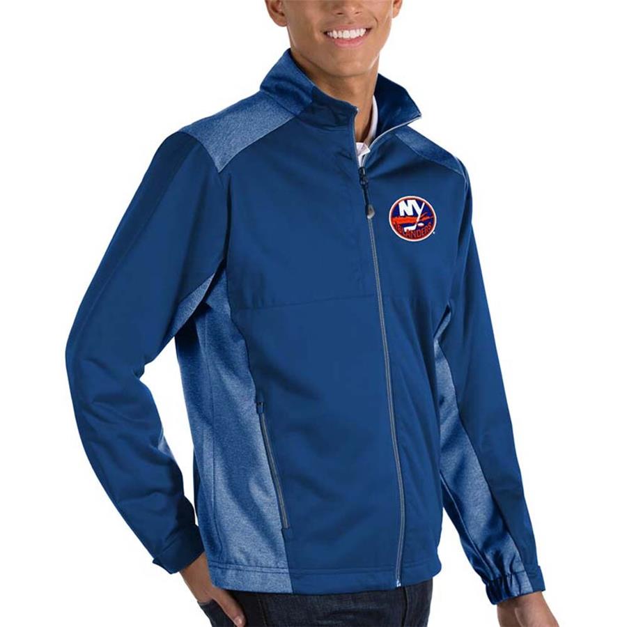 New York Islanders Antigua Revolve II Full Zip Jacket - Royal