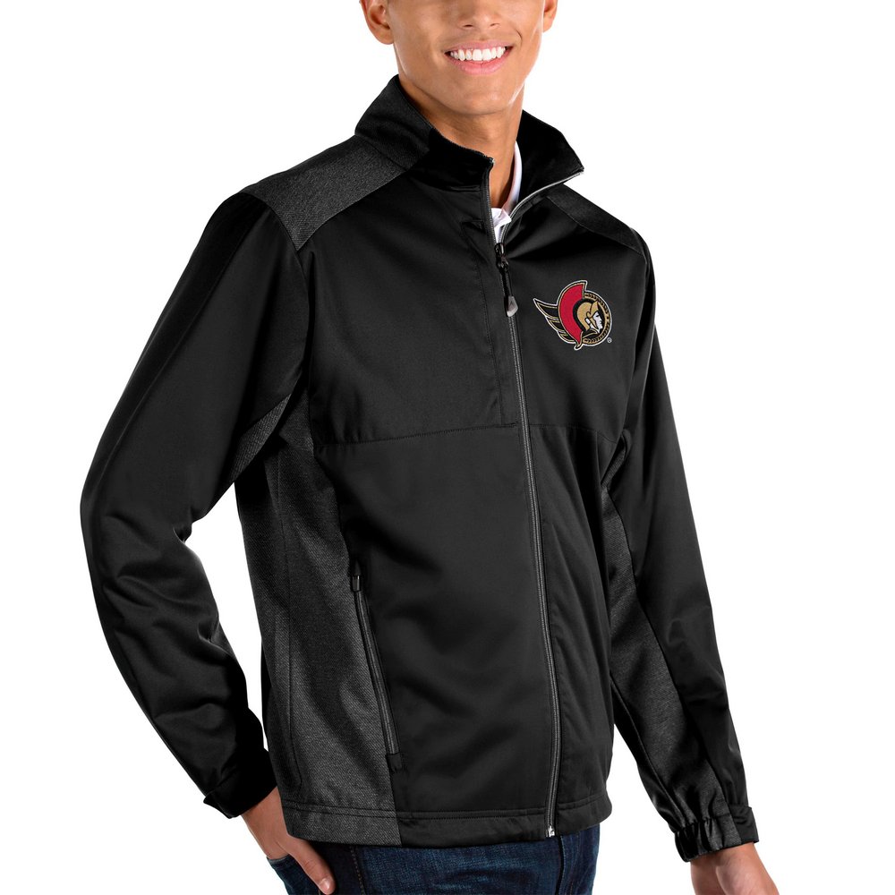 Ottawa Senators Antigua Revolve II Full Zip Jacket - Black