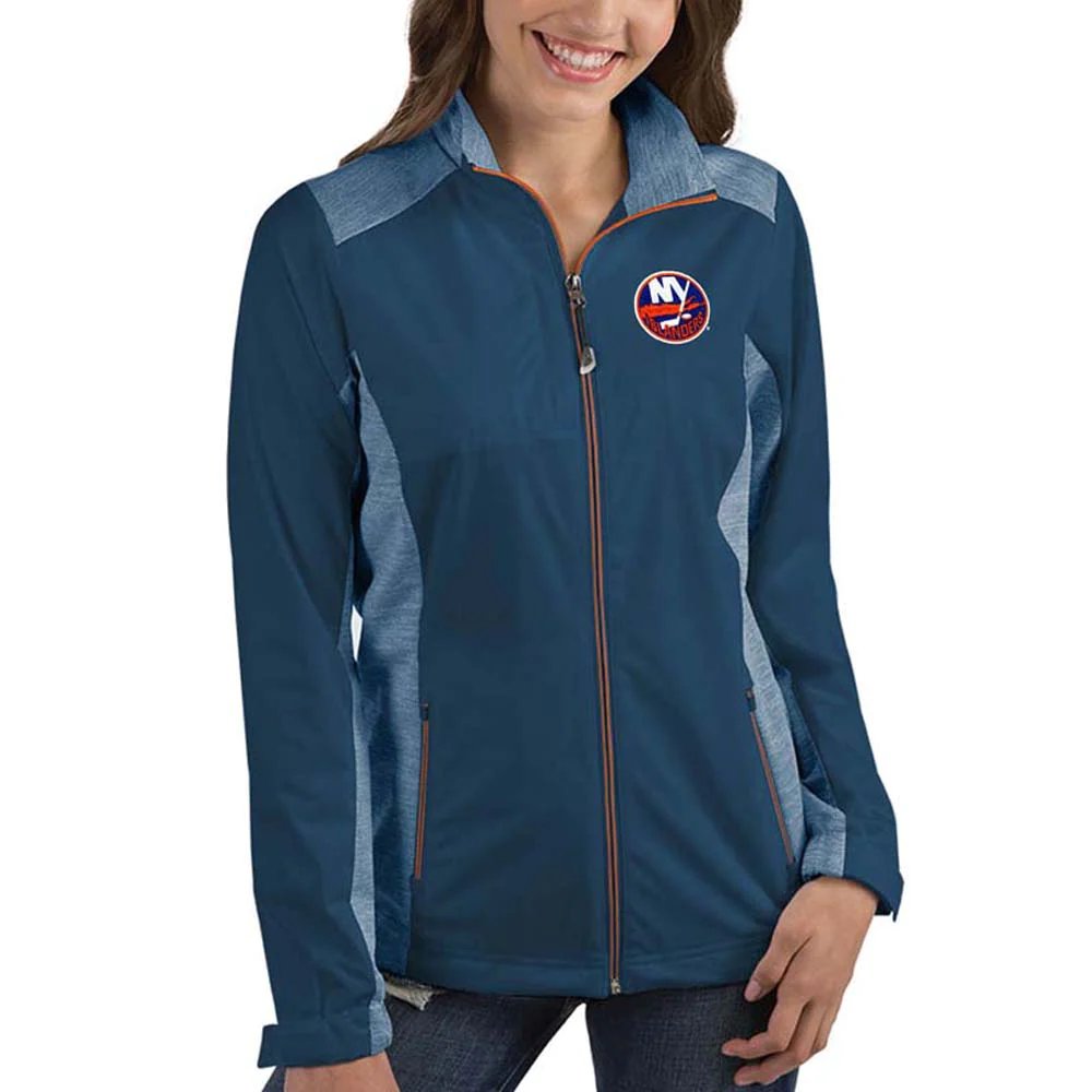 New York Islanders Antigua Women's Revolve Full-Zip Jacket - Navy