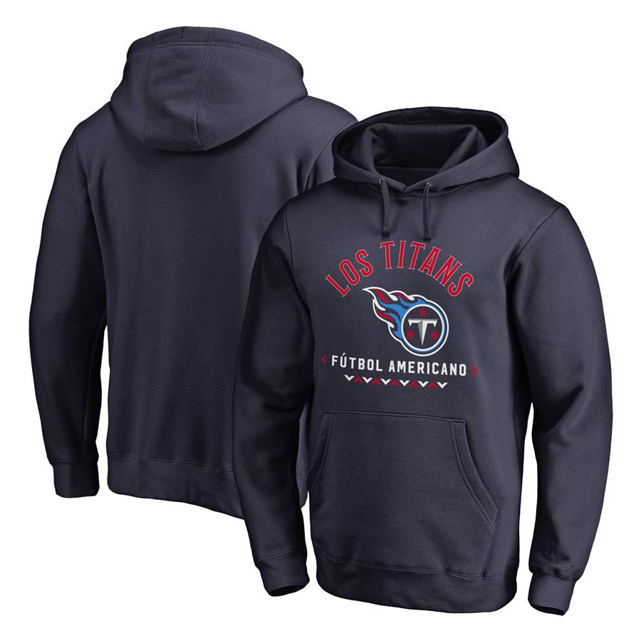 Tennessee Titans NFL Pro Line by Fanatics Branded Futbol Americano Pullover Hoodie - Navy