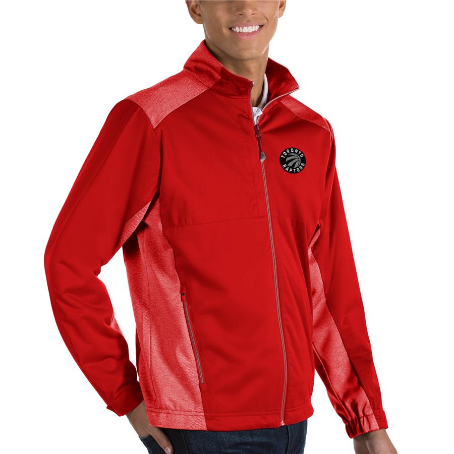Toronto Raptors Antigua Revolve Full-Zip Jacket - Red