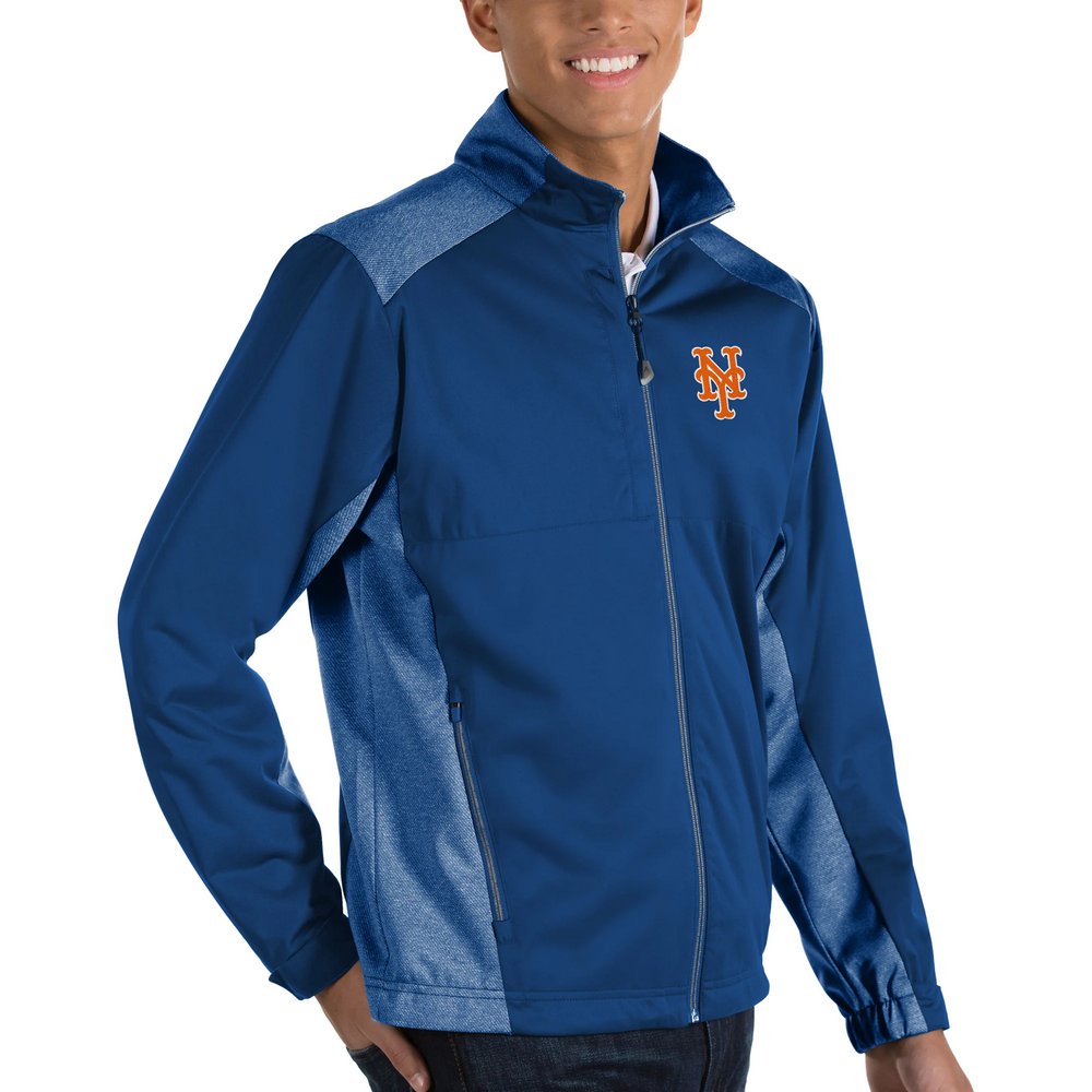 New York Mets Antigua Revolve Full-Zip Jacket - Royal