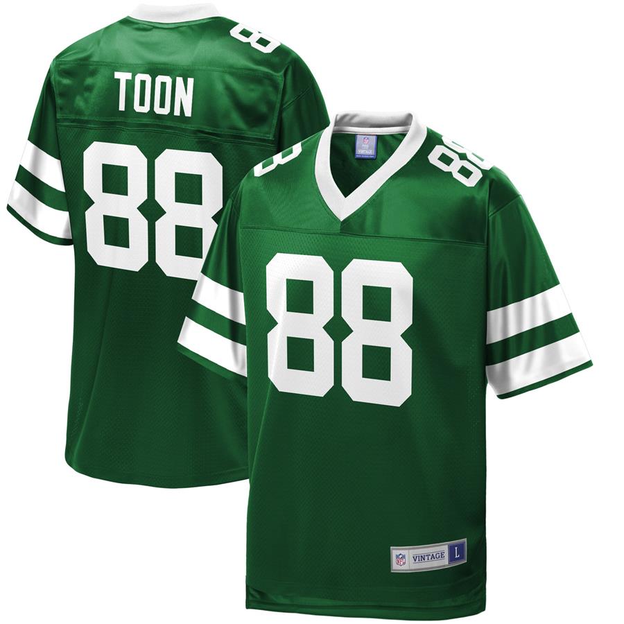 Al Toon New York Jets NFL Pro Line Retired Player Jersey - Green