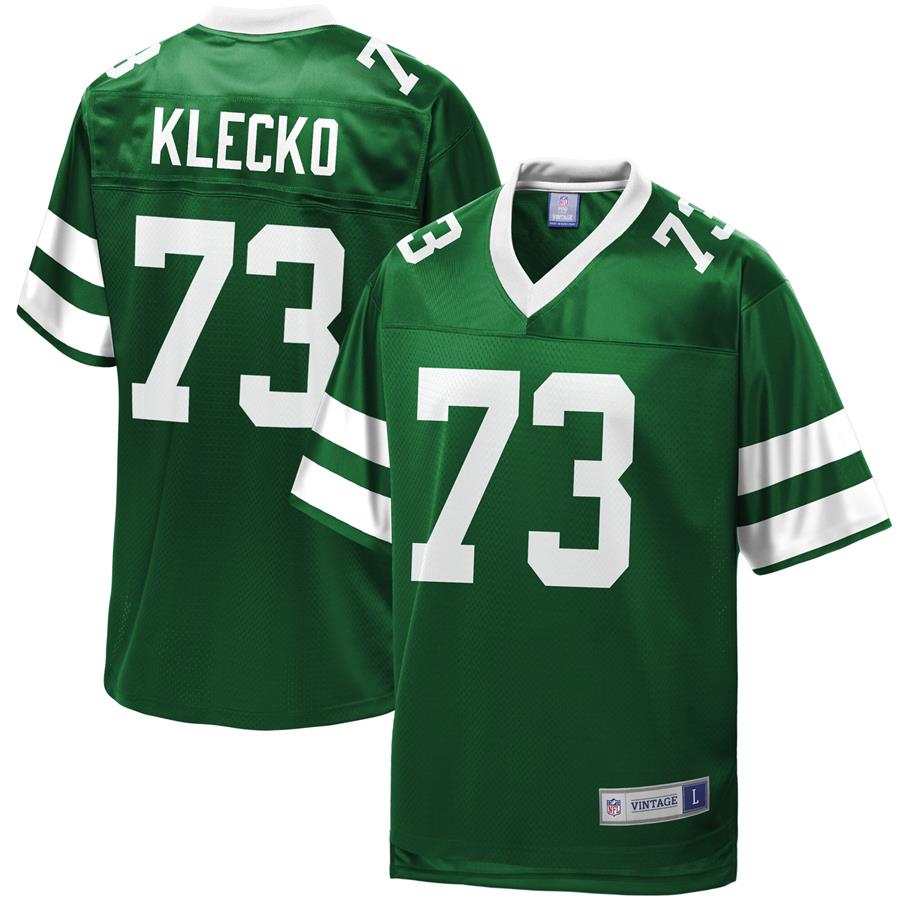 Joe Klecko New York Jets NFL Pro Line Retired Player Jersey - Green