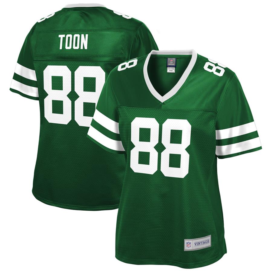 Al Toon New York Jets NFL Pro Line Women's Retired Player Jersey - Green