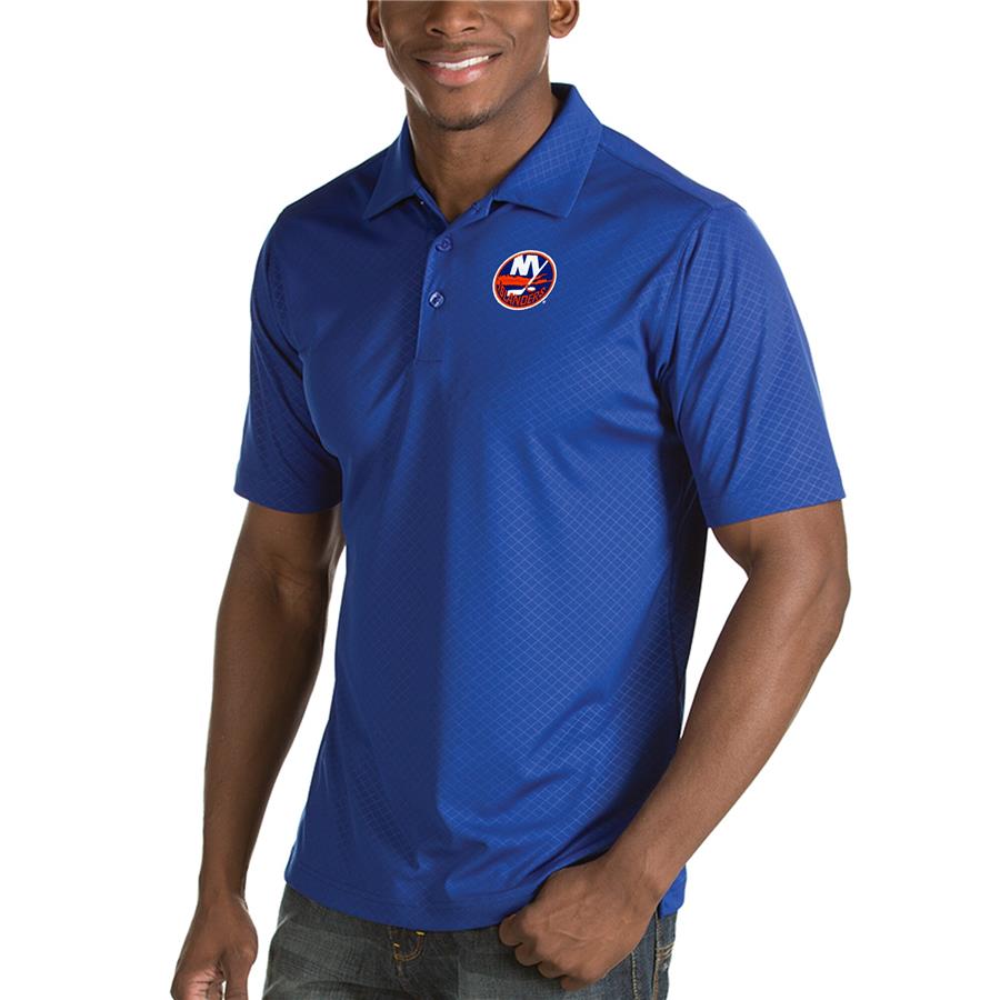 New York Islanders Antigua Inspire Desert Dry Polo - Royal