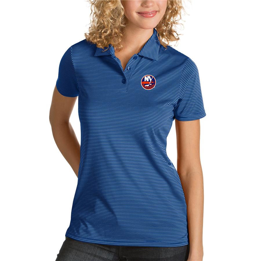 New York Islanders Antigua Women's Quest Desert Dry Polo - Royal