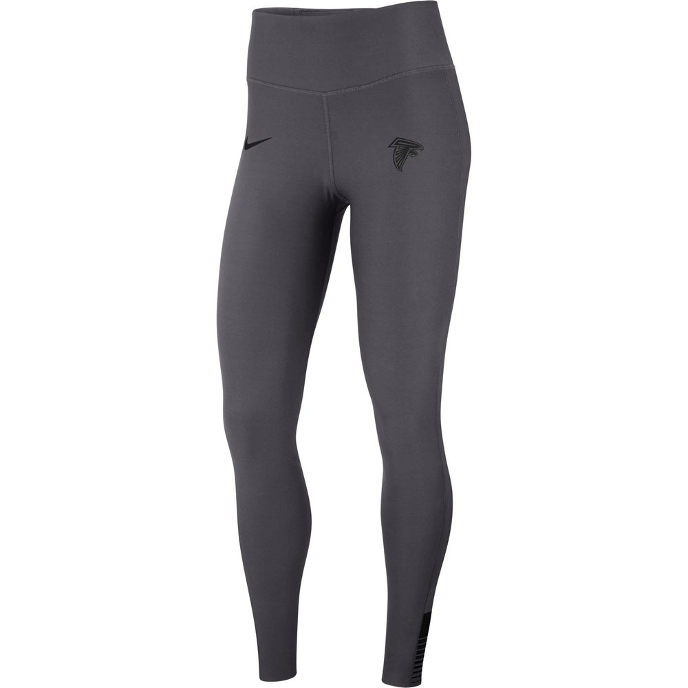 Atlanta Falcons Nike Women's Power Sculpt Performance Leggings - Gray