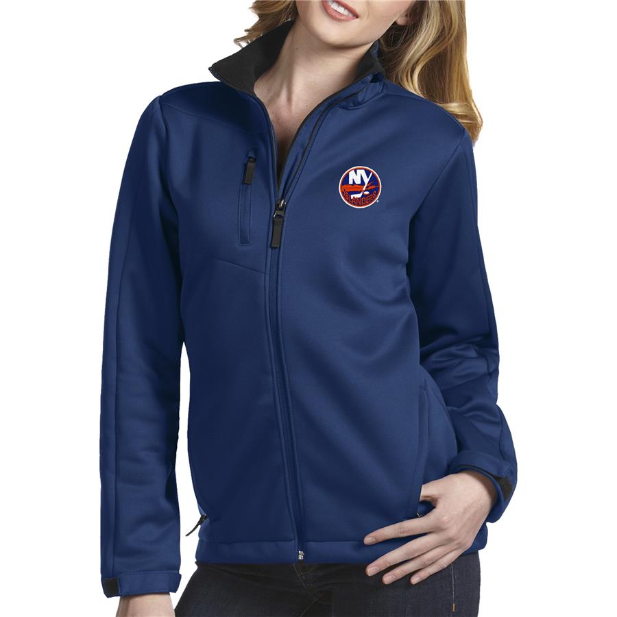 New York Islanders Antigua Women's Traverse Full-Zip Jacket - Royal