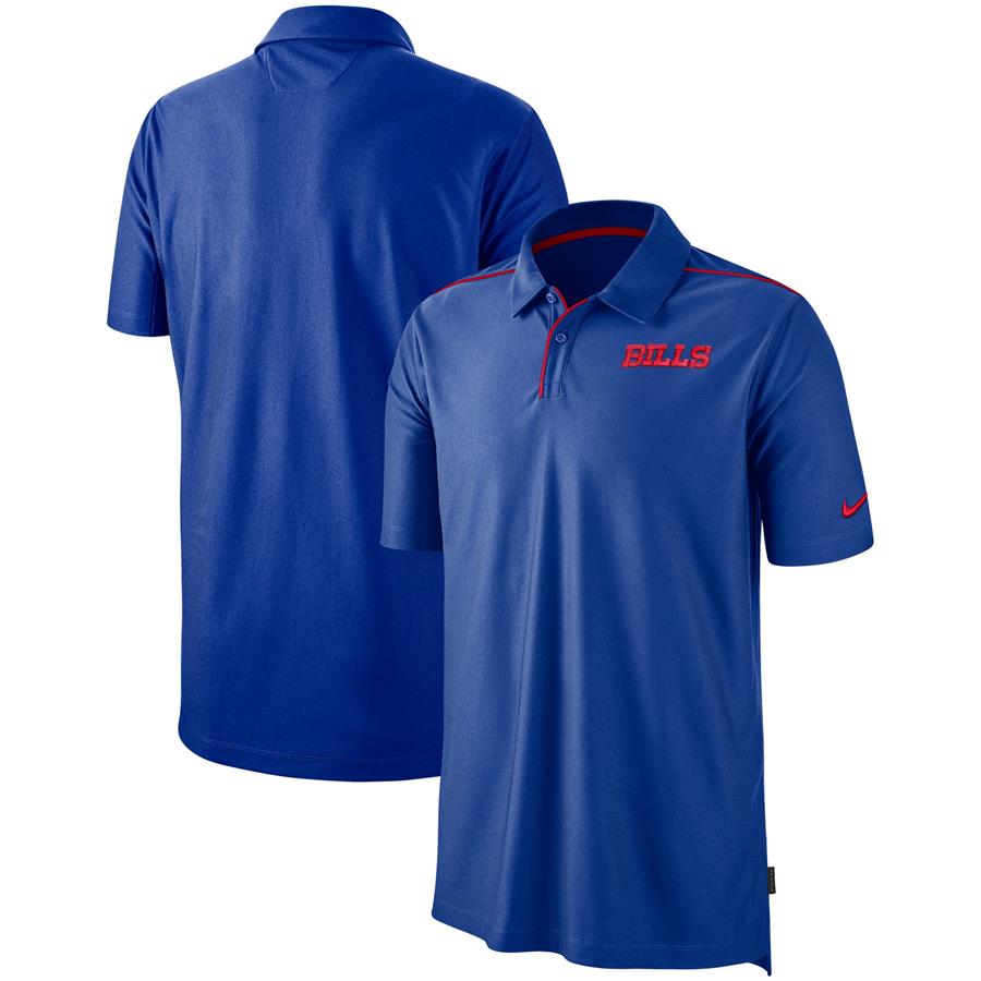 Buffalo Bills Nike Sideline Team Issue Performance Polo - Royal