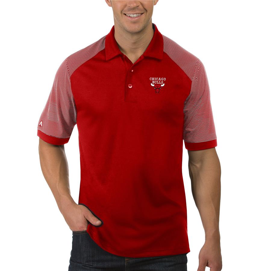 Chicago Bulls Antigua Engage Polo - Red