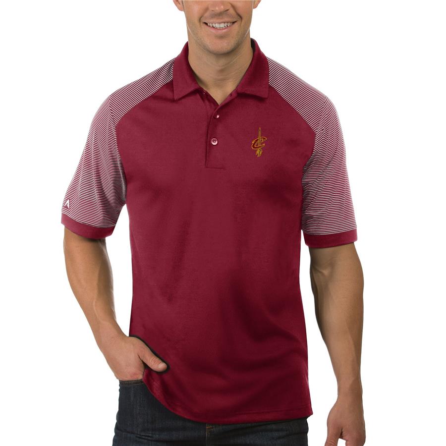 Cleveland Cavaliers Antigua Engage Polo - Maroon