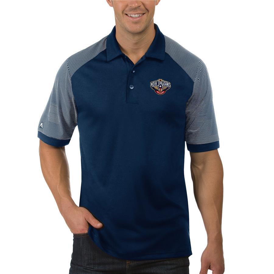 New Orleans Pelicans Antigua Engage Polo - Navy