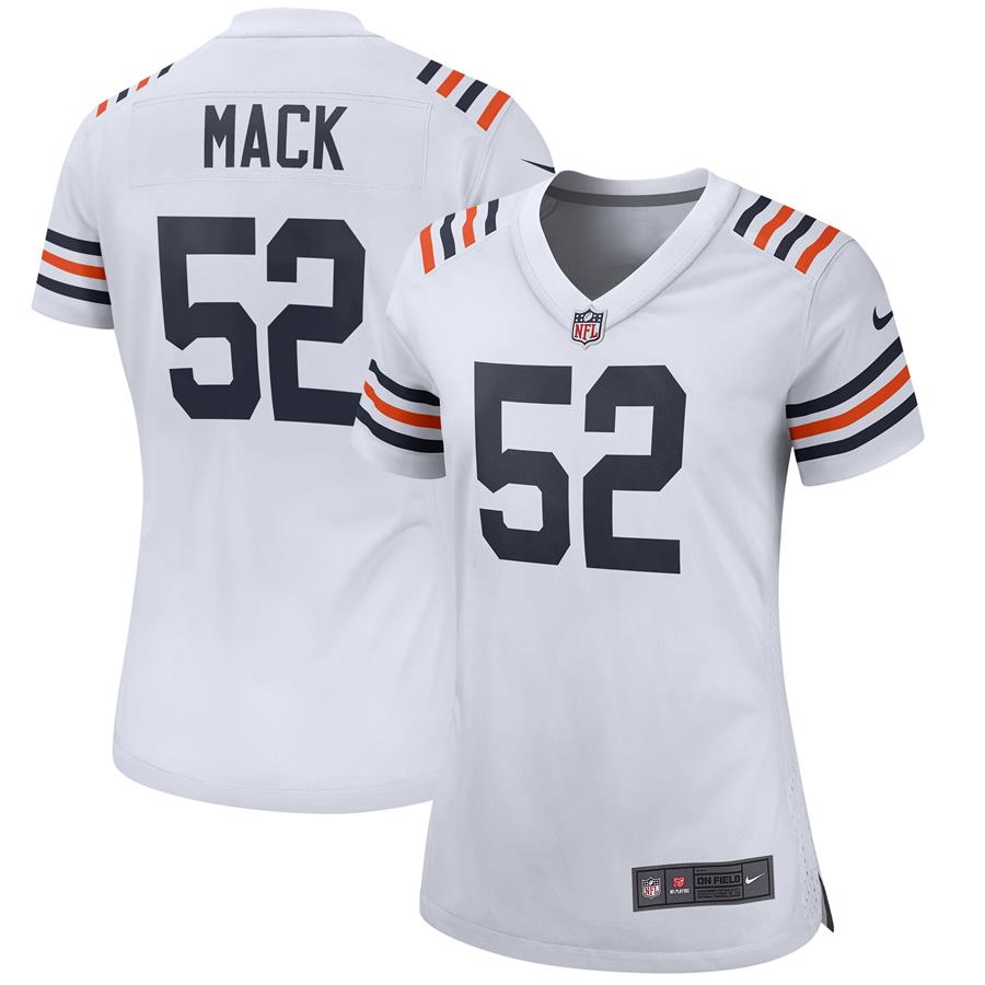 Khalil Mack Chicago Bears Nike Women's 2019 Alternate Classic Game Jersey - White