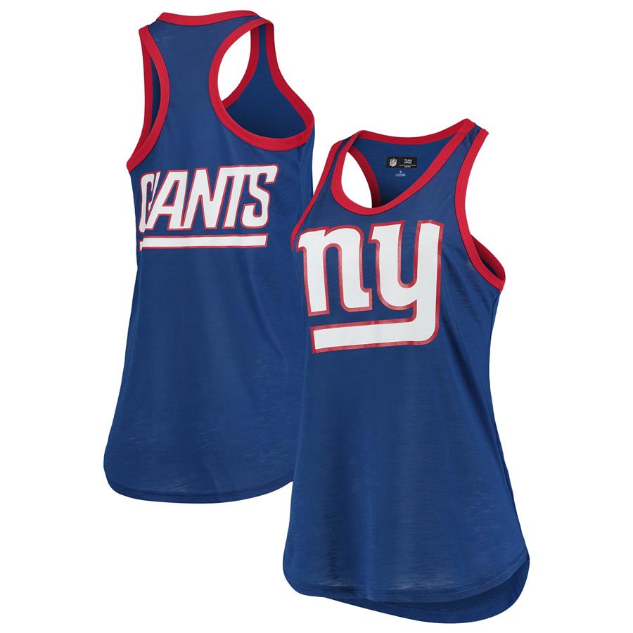 New York Giants G-III 4Her by Carl Banks Women's Tater Tank Top - Royal