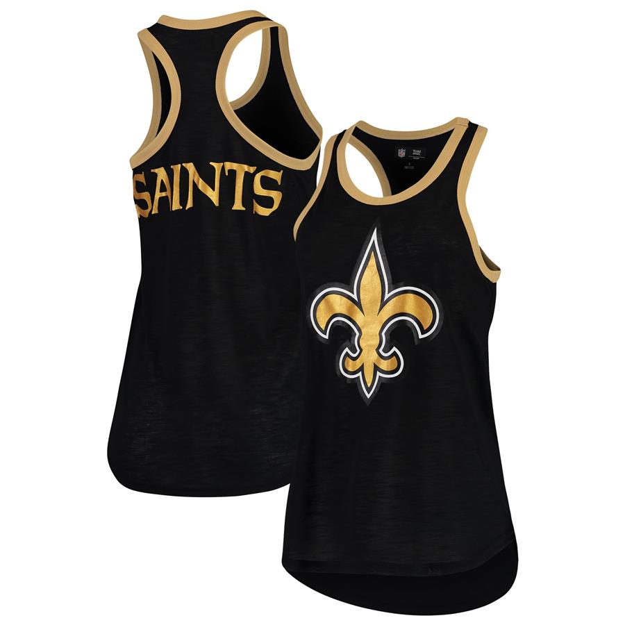 New Orleans Saints G-III 4Her by Carl Banks Women's Tater Tank Top - Black