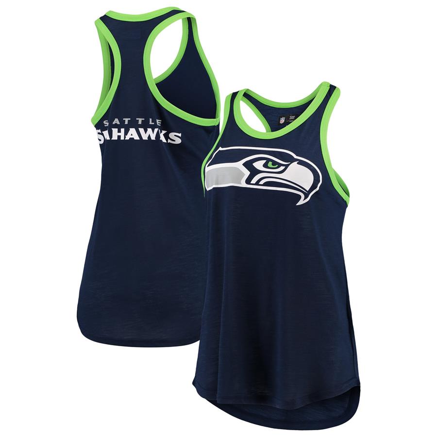 Seattle Seahawks G-III 4Her by Carl Banks Women's Tater Tank Top - College Navy