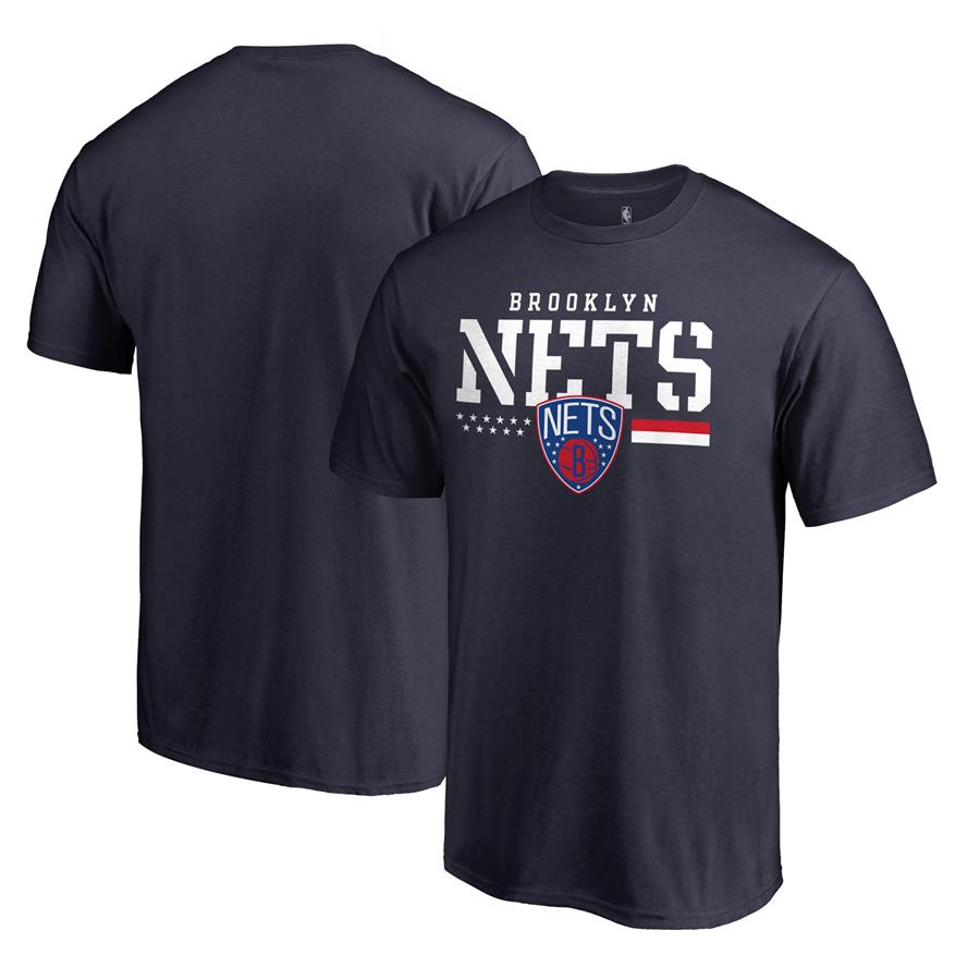 Brooklyn Nets Fanatics Branded Hoops For Troops T-Shirt - Navy