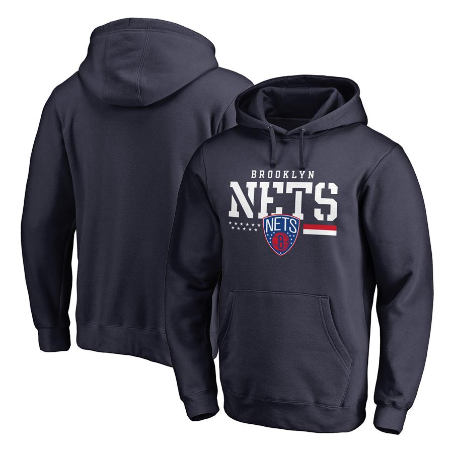 Brooklyn Nets Fanatics Branded Hoops For Troops Pullover Hoodie - Navy