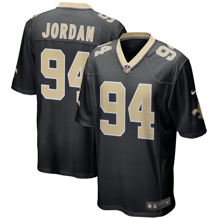 Cameron Jordan New Orleans Saints Nike Game Player Jersey - Black