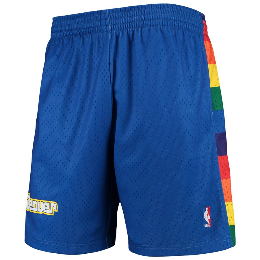 Denver Nuggets Mitchell & Ness Hardwood Classics Team Swingman Shorts - Royal