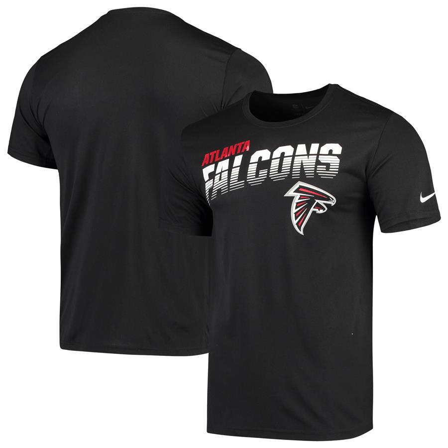Atlanta Falcons Nike Sideline Line of Scrimmage Legend Performance T-Shirt - Black