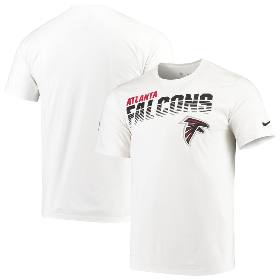 Atlanta Falcons Nike Sideline Line of Scrimmage Legend Performance T-Shirt - White
