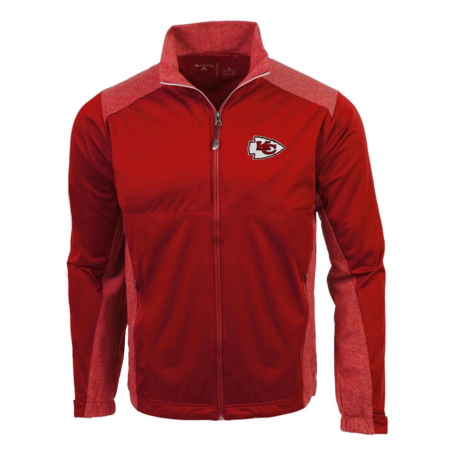 Kansas City Chiefs Antigua Revolve Full-Zip Jacket - Red