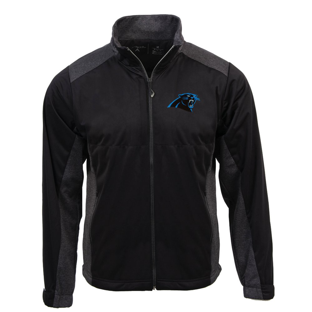 Carolina Panthers Antigua Revolve Full-Zip Jacket - Black