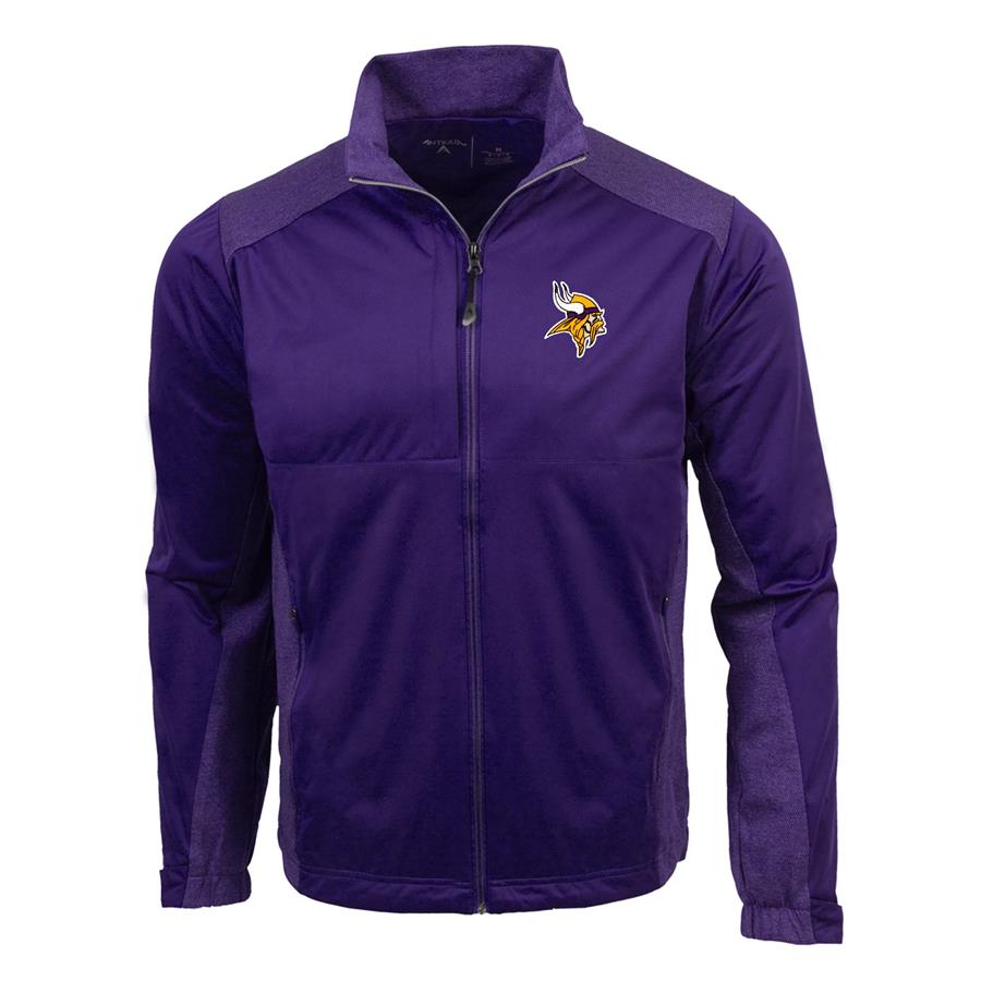 Minnesota Vikings Antigua Revolve Full-Zip Jacket - Purple