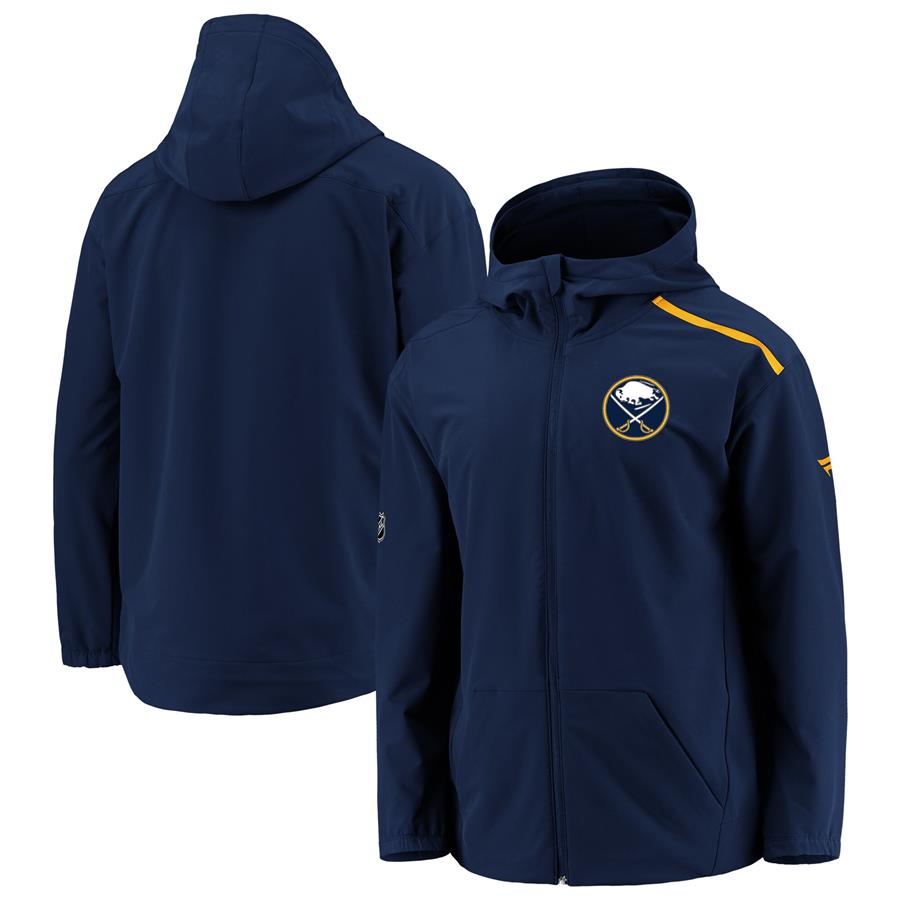 Buffalo Sabres Fanatics Branded Women's Rinkside Full-Zip Hoodie - Navy