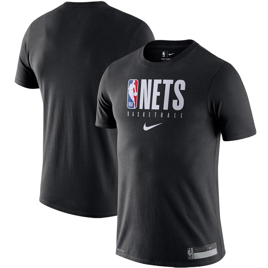 Brooklyn Nets Nike Essential Practice Performance T-Shirt - Black