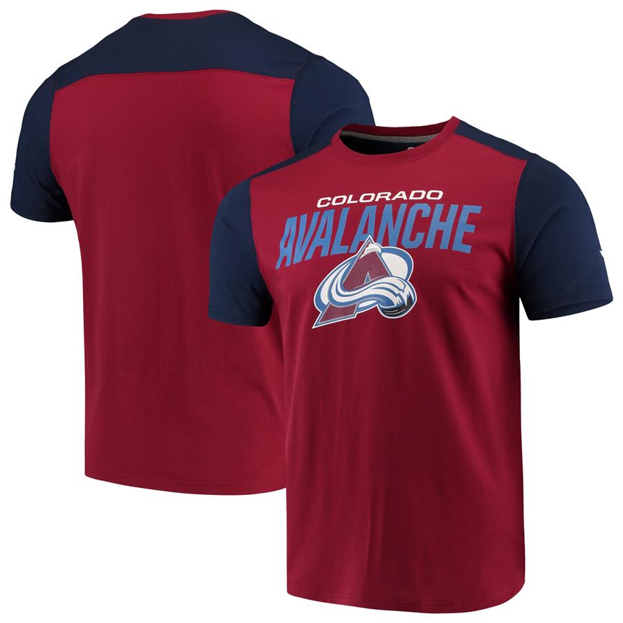 Colorado Avalanche Fanatics Branded Iconic T-Shirt - Burgundy