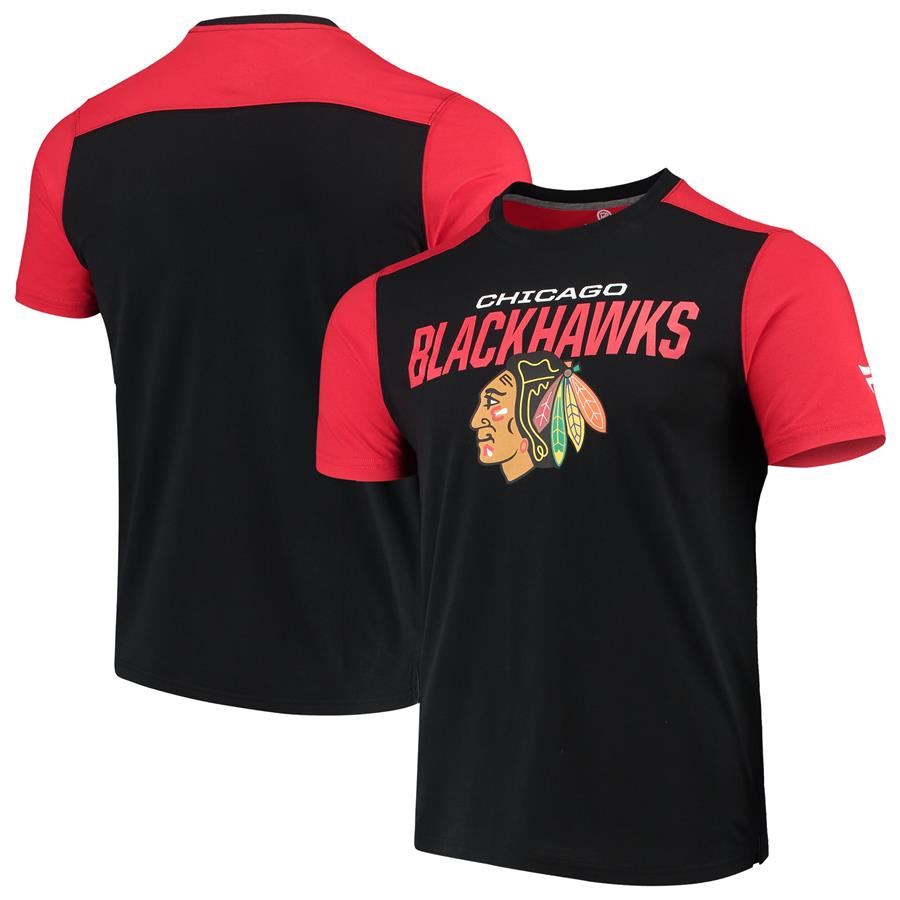Chicago Blackhawks Fanatics Branded Iconic T-Shirt - Black