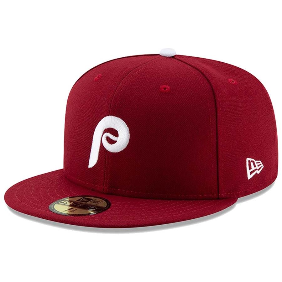 Кепка Philadelphia Phillies New Era Alternate 2 Authentic Collection On-Field 59FIFTY Fitted (бордовый)