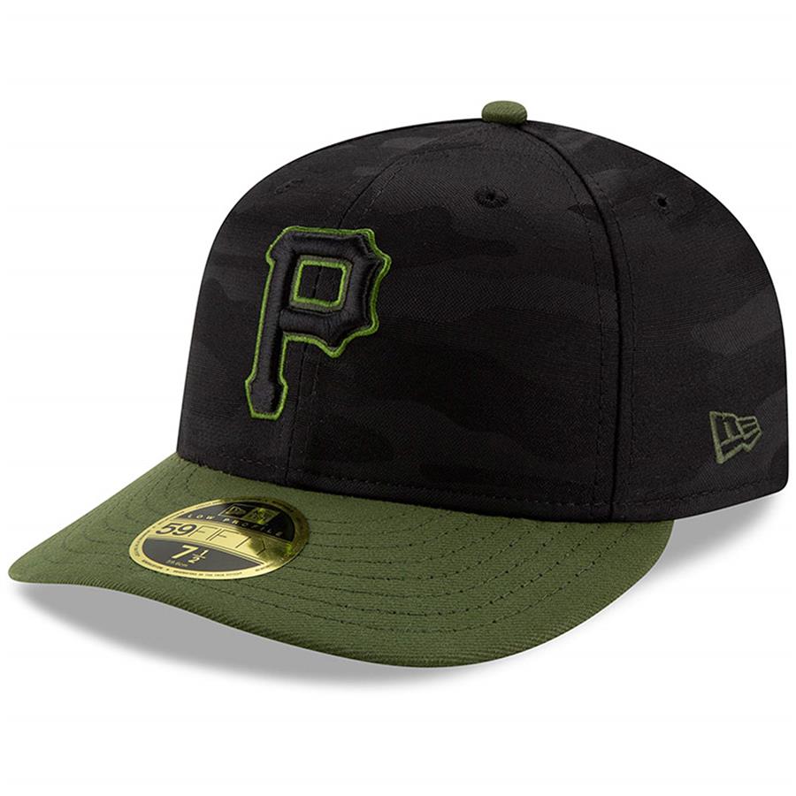 Pittsburgh Pirates New Era Authentic Collection Alternate 3 On-Field 59FIFTY Fitted Hat - Black