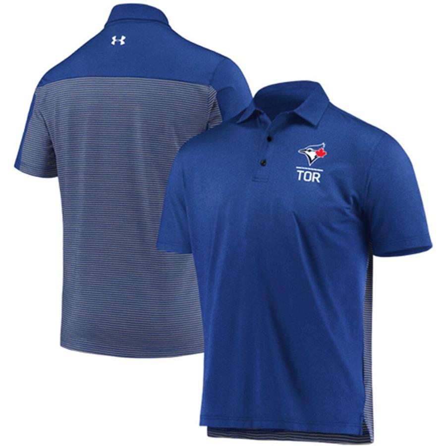 Toronto Blue Jays Under Armour Novelty Performance Polo - Royal